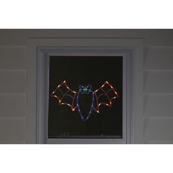 Northlight Seasonal 15in. Bat Halloween Window Silhouette Décor
