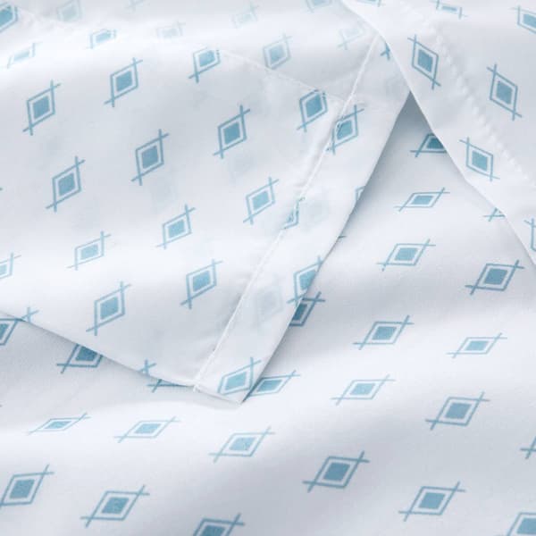 Sutton Home Super Soft Diamond Printed Sheet Set