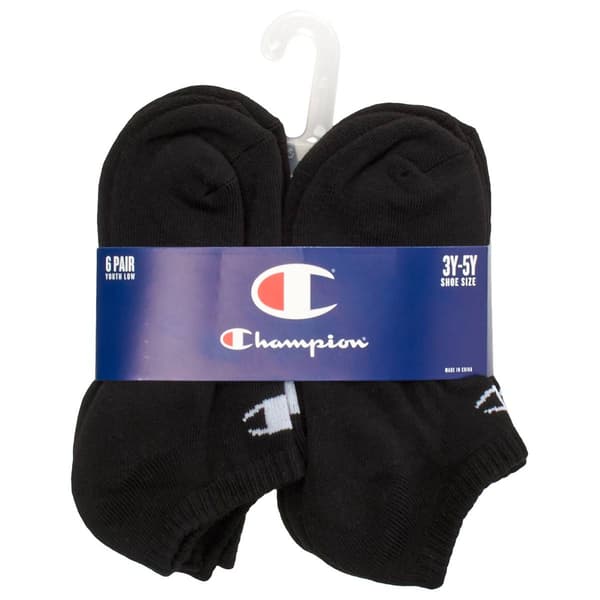 Boys Champion(R) 6pk. Ankle Socks - image 