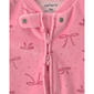 Baby Girl (NB-9M) Carter''s® Bow Fleece Zip Sleep & Play Pajamas - image 4