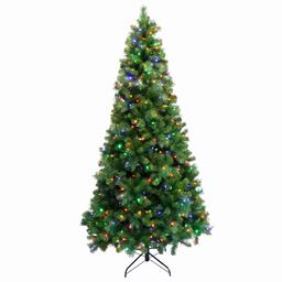 7ft. Life Like Stockton Pine Pre-Lit Christmas Tree