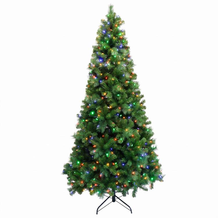 7ft. Life Like Stockton Pine Pre-Lit Christmas Tree