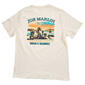 Mens Joe Marlin Unplug & Reconnect Short Sleeve Tee - Ivory Coast - image 2