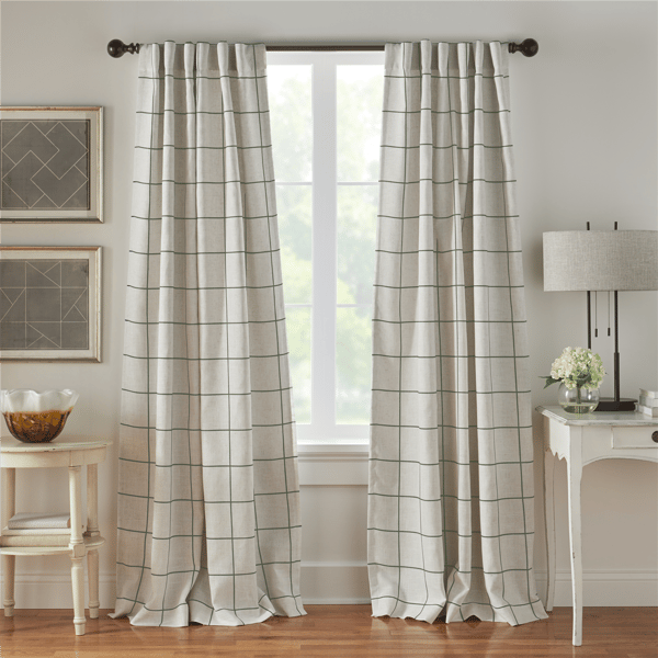 Brighton Rod Pocket Back Tab Window Curtain Panel - image 