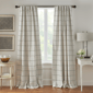 Brighton Rod Pocket Back Tab Window Curtain Panel - image 1