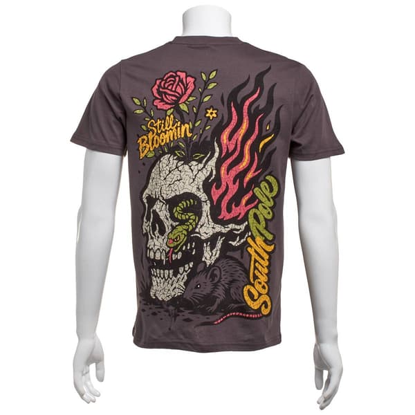 Young Mens SOUTHPOLE® Still Bloomin Flock Tee