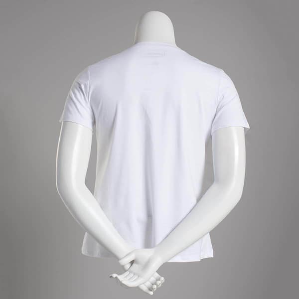Juniors Plus Feathers Tonal Rhinestone Top - White