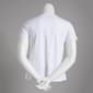 Juniors Plus Feathers Tonal Rhinestone Top - White - image 2
