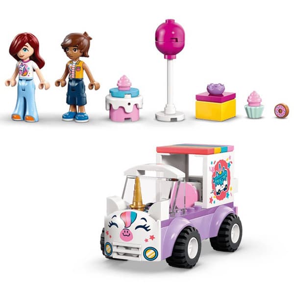 LEGO® Friends Unicorn Cake Delivery Car Building Kit