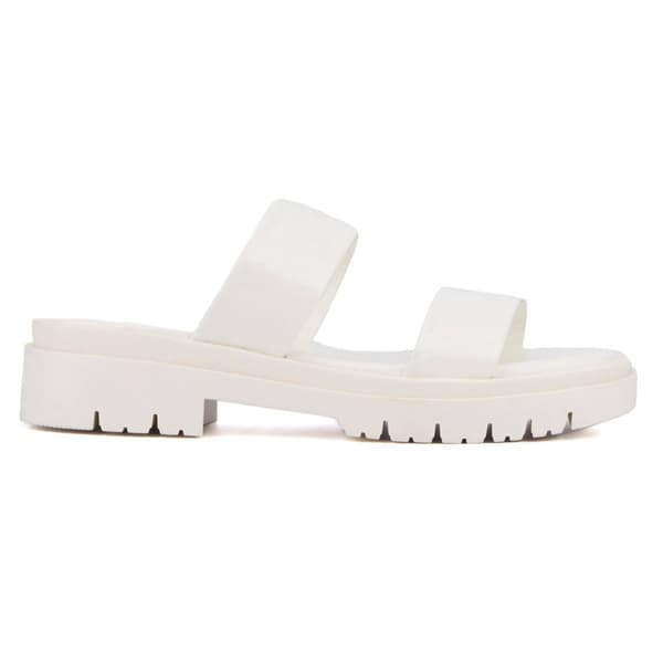 Womens Olivia Miller Tempting Slide Sandals