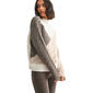 Womens CITY BLUES Long Sleeve Patchwork Cable Sweater - image 1
