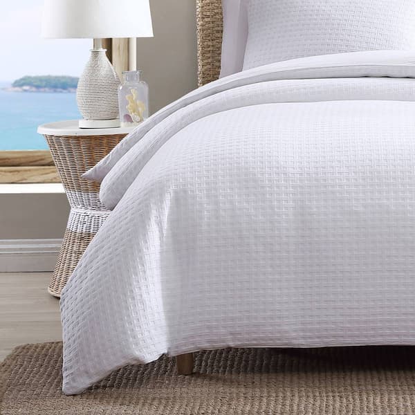 Tommy Bahama Basketweave Cotton Duvet Set