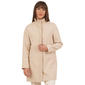 Petite Nine West Full Zip Stand Collar Faux Wool Walker - image 1