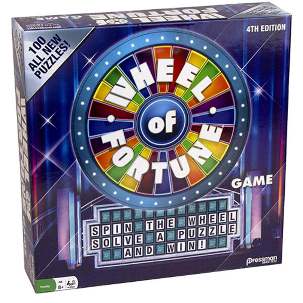 Pressman Wheel Of Fortune Board Game - image 