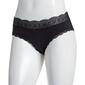 Womens Rene Rofe Waist No Time Hipster Panties 156658-BLK - image 1
