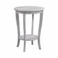 Convenience Concepts American Heritage Round End Table with Shelf - image 11