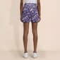 Womens Nicole Miller Elastic Waist Ditsy Floral Shorts - image 2
