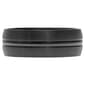 Mens Lynx Black Zirconium Polished Ring - image 3