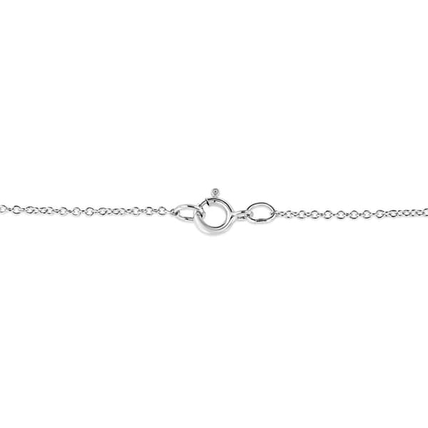 Haus of Brilliance Sterling Silver 1/10ctw. Diamond Heart Pendant