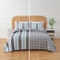 FreshFolds St. Croix 3pc. Reversible Coastal Stripe Quilt Set - image 2