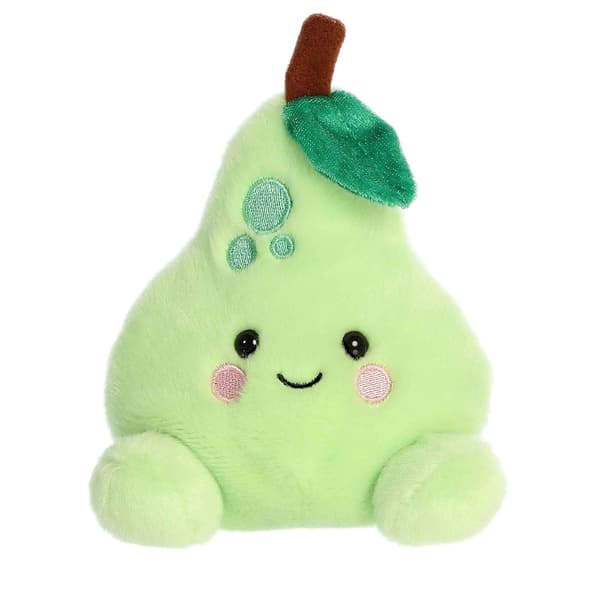 Palm Pals(tm) 4in. Bartlett Pear(tm) Eco Friendly Plush Beanie - image 