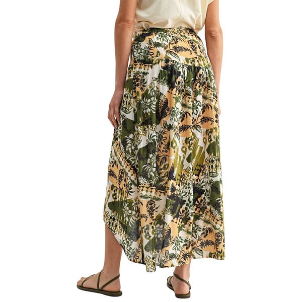 Womens CITY BLUES Tropical High Low Skirt