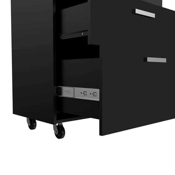 FM FURNITURE Penny 3 Drawer Storage Cabinet