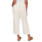 Womens Alfred Dunner Natural Wonder Linen Blend Pull On Pants - image 2