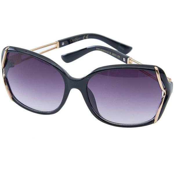 Womens Jessica Simpson Sun CMB Vented Rectangle Sunglasses - image 