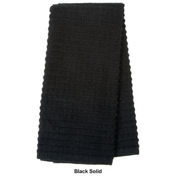 RITZ Royale Black Checkered Cotton Kitchen Towel (Set of 2) 013199