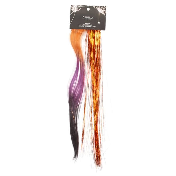 Womens Capelli New York 4pc. Tinsel & Ombre Faux Hair Extensions