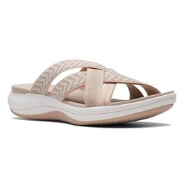 Womens Clarks&#40;R&#41; Mira Grove Strappy Sandals