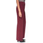 Womens DKNY Solid Double Button Flare Straight Leg Dress Pants - image 3