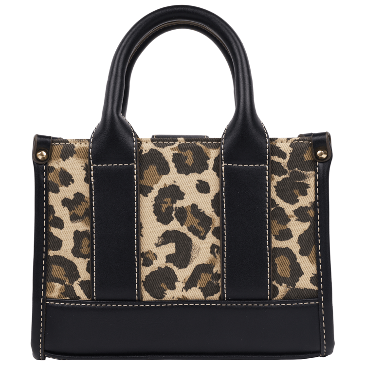 True Religion Leopard Mini Tote