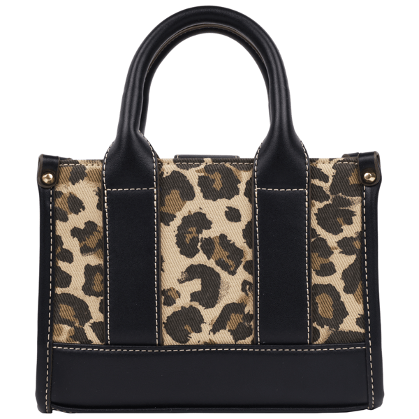 True Religion Leopard Mini Tote