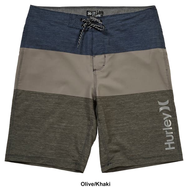 Young Mens Hurley Color Block Board Shorts