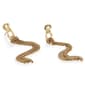 Steve Madden Signature Logo Fringe Earrings - image 2