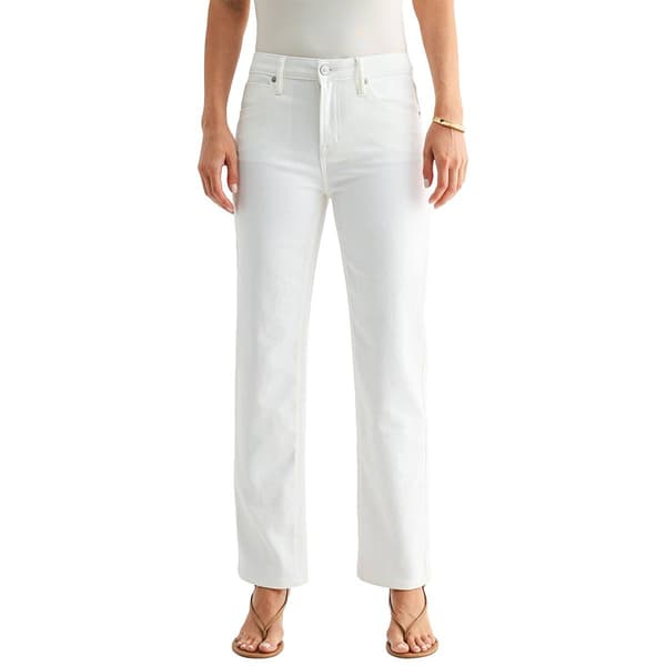 Womens CITY BLUES Solid Core Dover Straight Leg Jeans