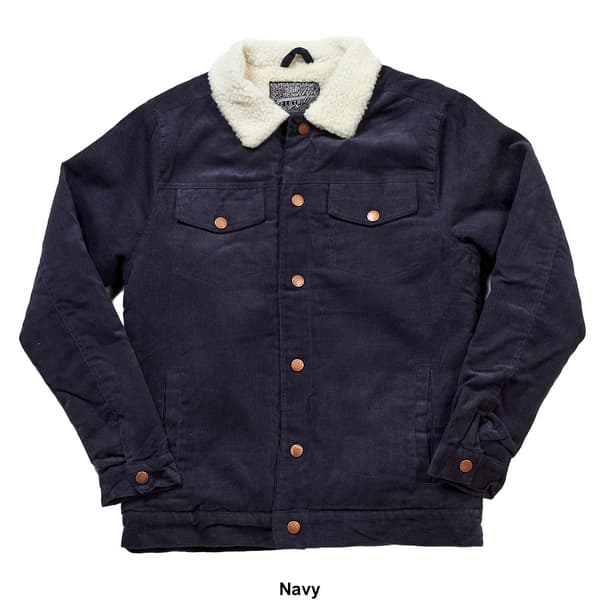Young Mens Brooklyn Cloth&#174; Sherpa Lined Corduroy Jacket