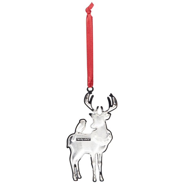 Northlight Reindeer with Cardinal & Wreath Christmas Ornament