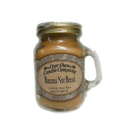 Our Own Candle Mini Mason Jar Banana Nut 3.5 oz. Jar Candle