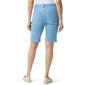 Womens Gloria Vanderbilt Amanda Bermuda Denim Shorts w/ Slit - image 2
