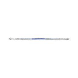 Gianni Argento Round Blue Ombre Bracelet