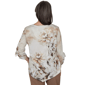 Womens Alfred Dunner Regent Street Tie Sleeve Floral Blouse - image 2