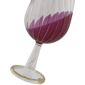 Northlight 4.25in. Glittered Red Wine Glass Christmas Ornament - image 6