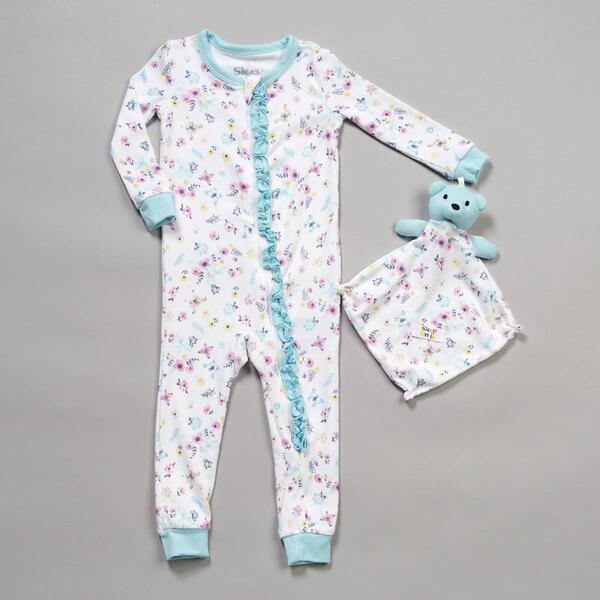 Baby Girl &#40;12-24M&#41; Sleep On It&#40;R&#41; Butterfly Sleeper & Blanket Buddy - image 