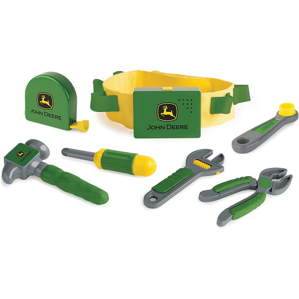 TOMY John Deere Talking Toolbelt Set - image 