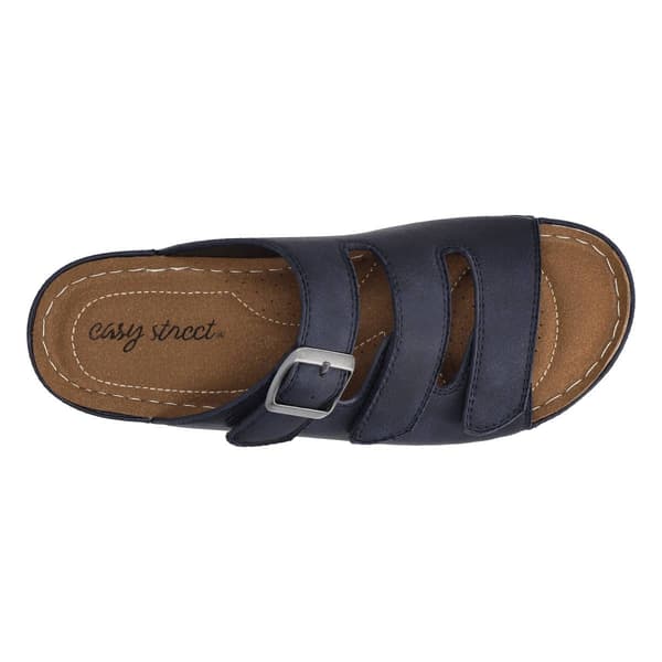 Womens Easy Street Pinterry Comfort Slide Sandals