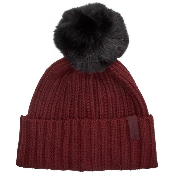 Womens Calvin Klein Seedstitch Pom Beanie - image 
