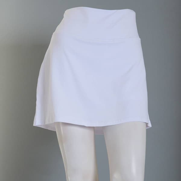 Womens Teez Her Solid Skort with Tummy Control